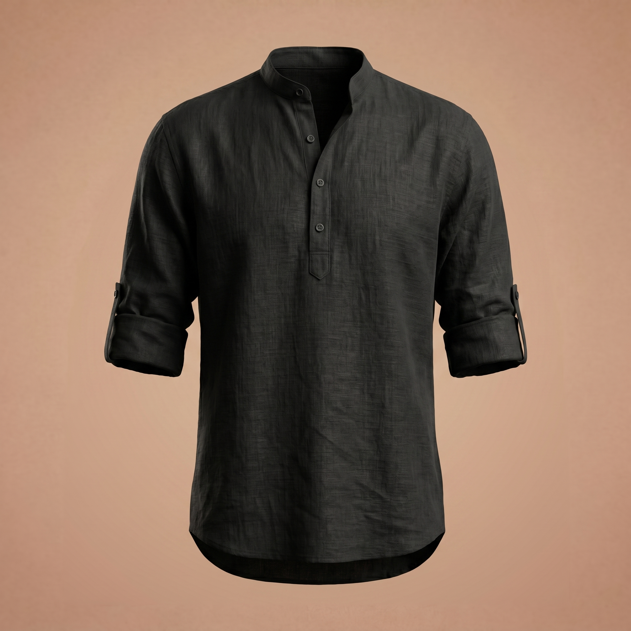 Camisa de Linho Descontraìda