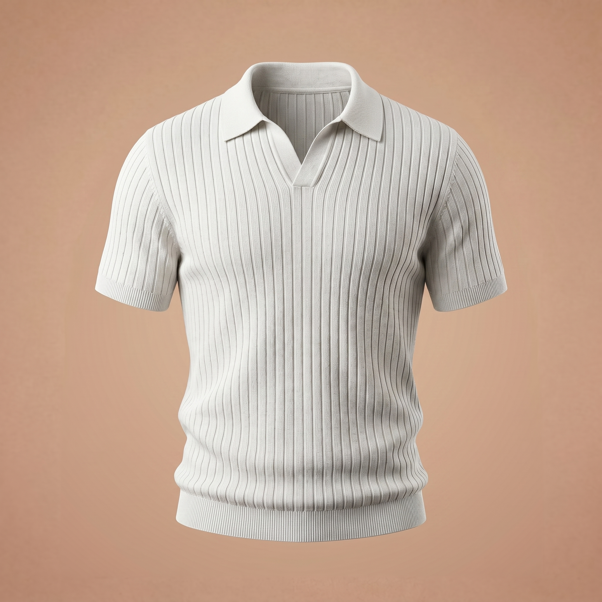 Polo em Tricot Texturizado