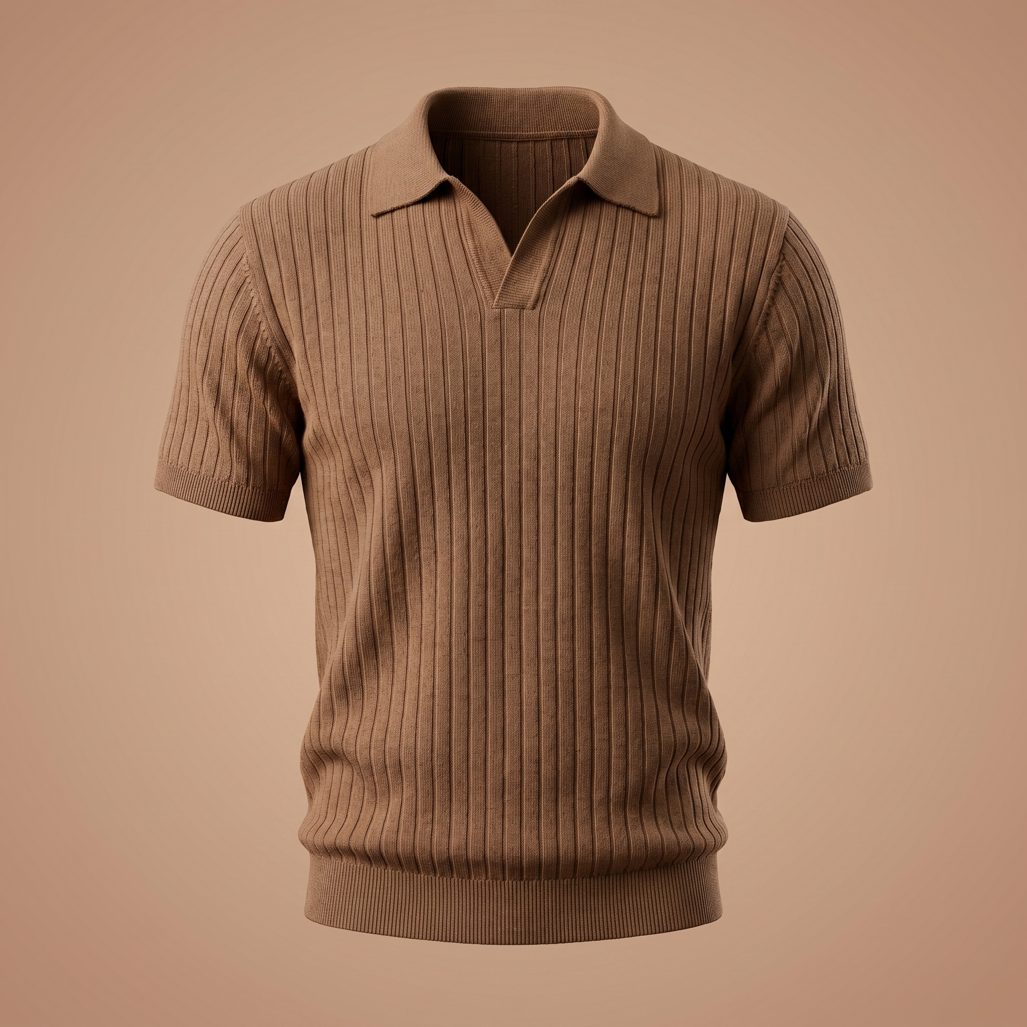 Polo em Tricot Texturizado