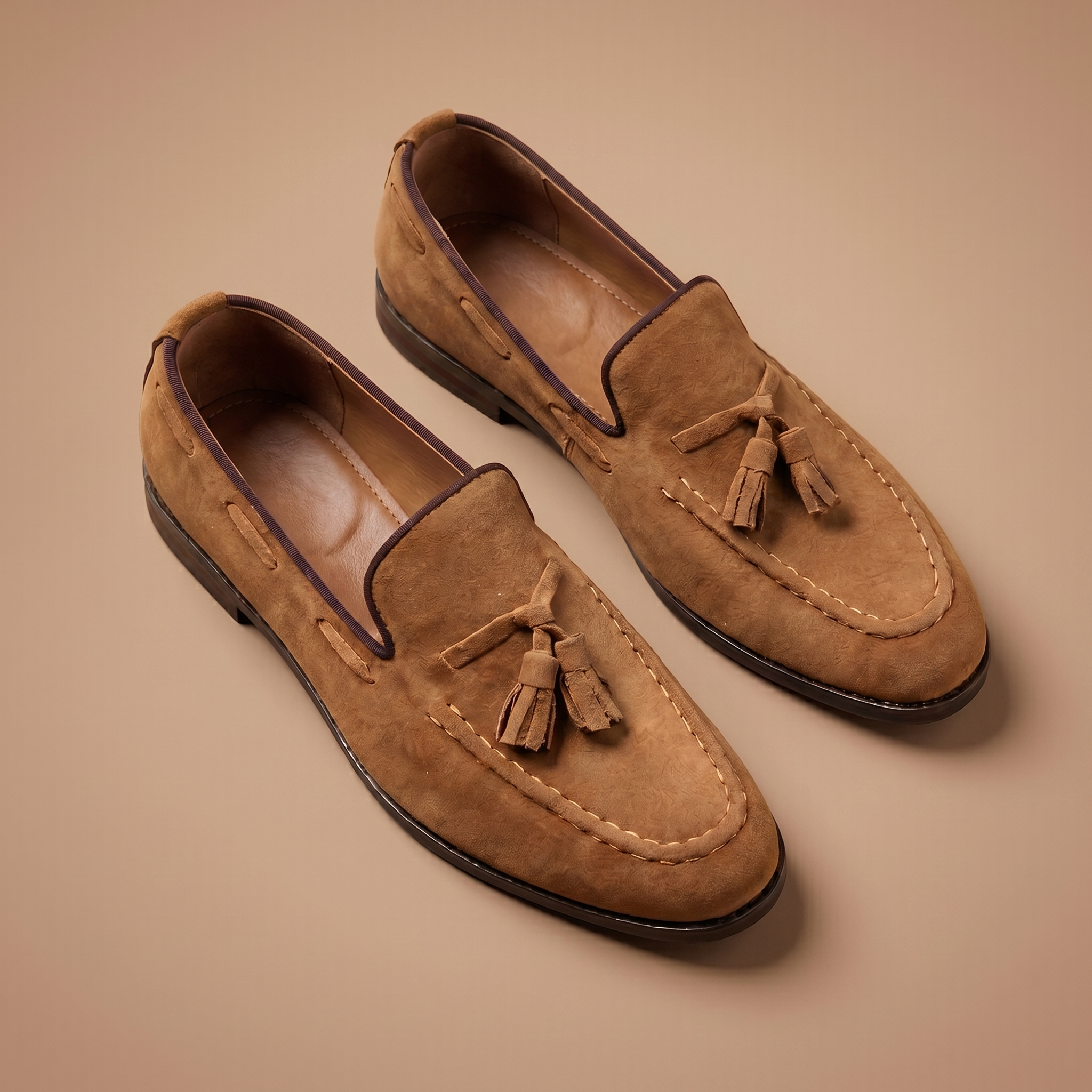 Mocassins Clássicos com Borlas
