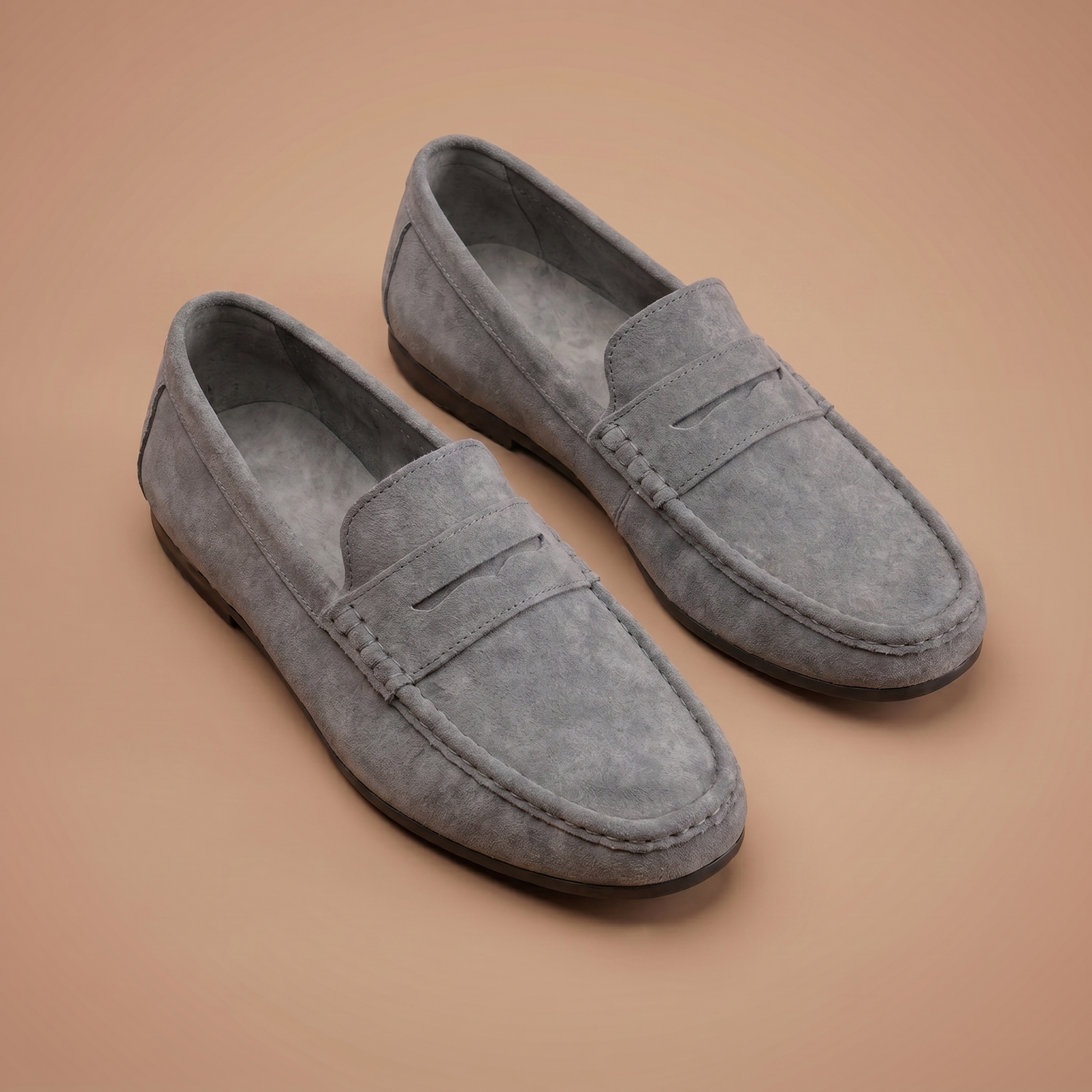 Mocassins Clássicos em Camurça